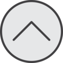 ui,music and multimedia,arrows,multimedia option,orientation,direction,up arrow,uploading ok 